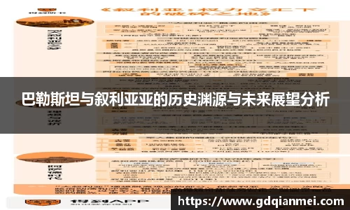 巴勒斯坦与叙利亚亚的历史渊源与未来展望分析